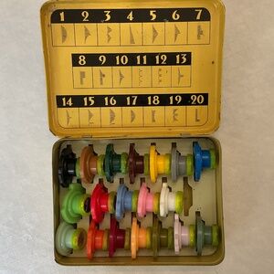 VTG Sewing Machine Design Top Hat Discs/Cams With Pattern Chart